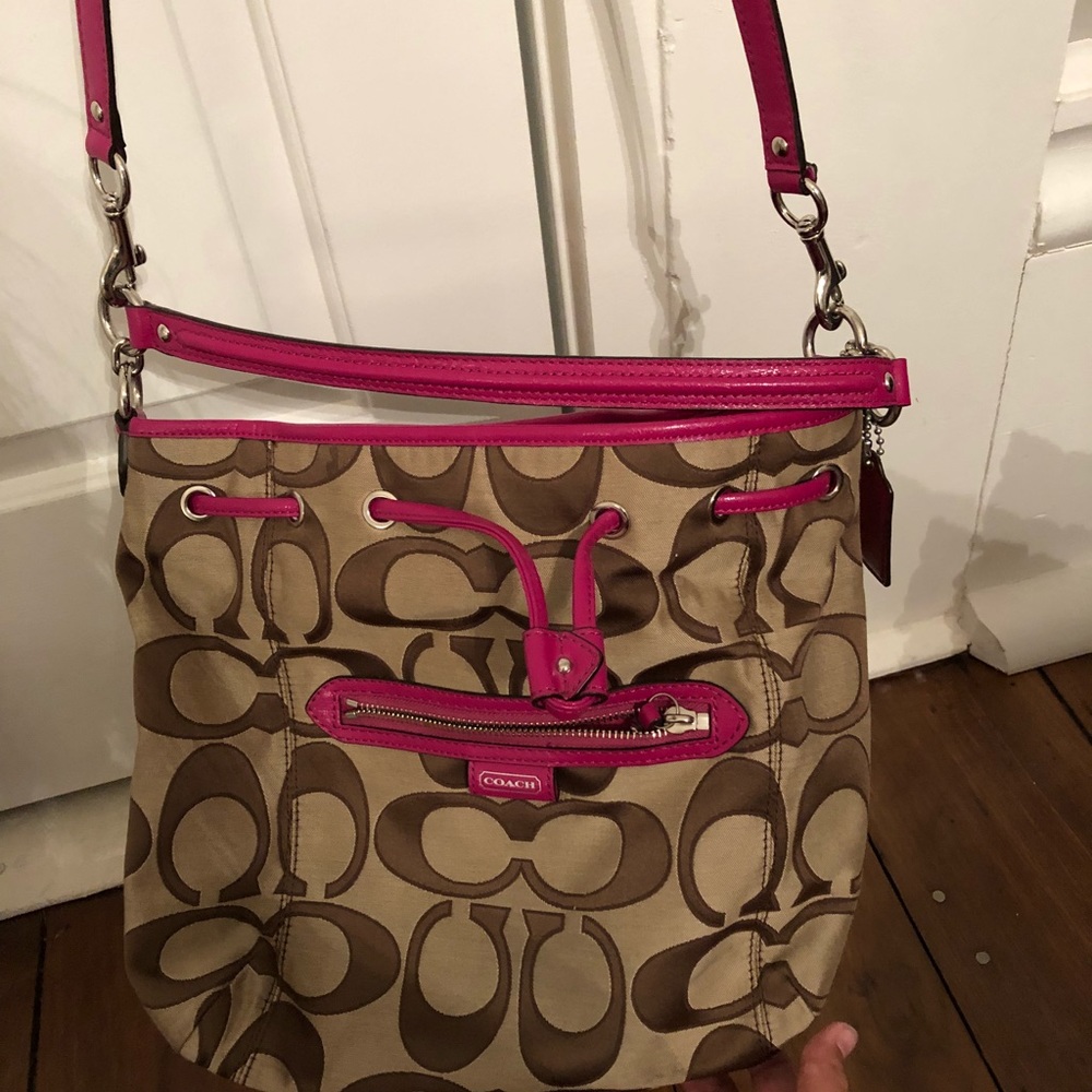Coach Purse-Plum